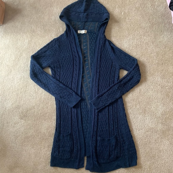 Long Hooded Cardigan - Picture 4 of 6